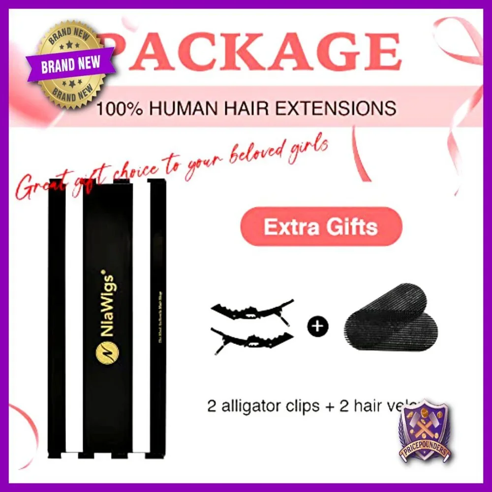Kinky Straight Micro Link Human Hair Extensions 18 Inches 100 Strands